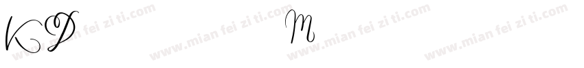 KDpenne Medium字体转换